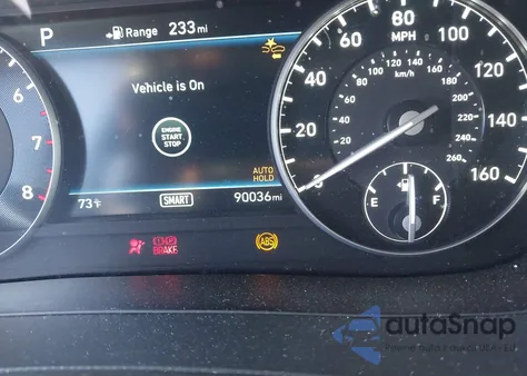 2018 Genesis G90 5.0 Ultimate из США, поврежденный, VIN KMHG54JH4JU039384